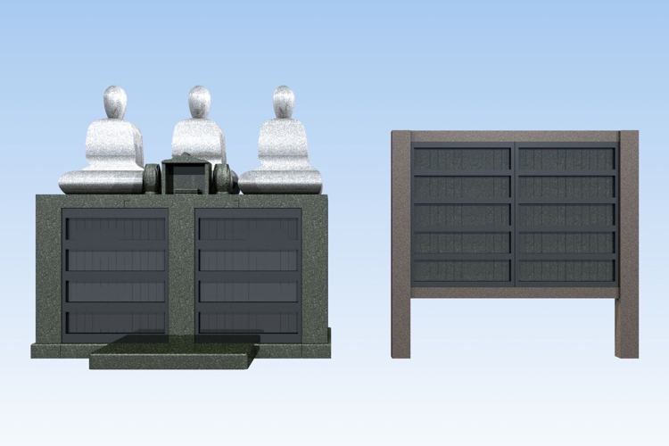2025年春に完成予定の個別永代供養墓
