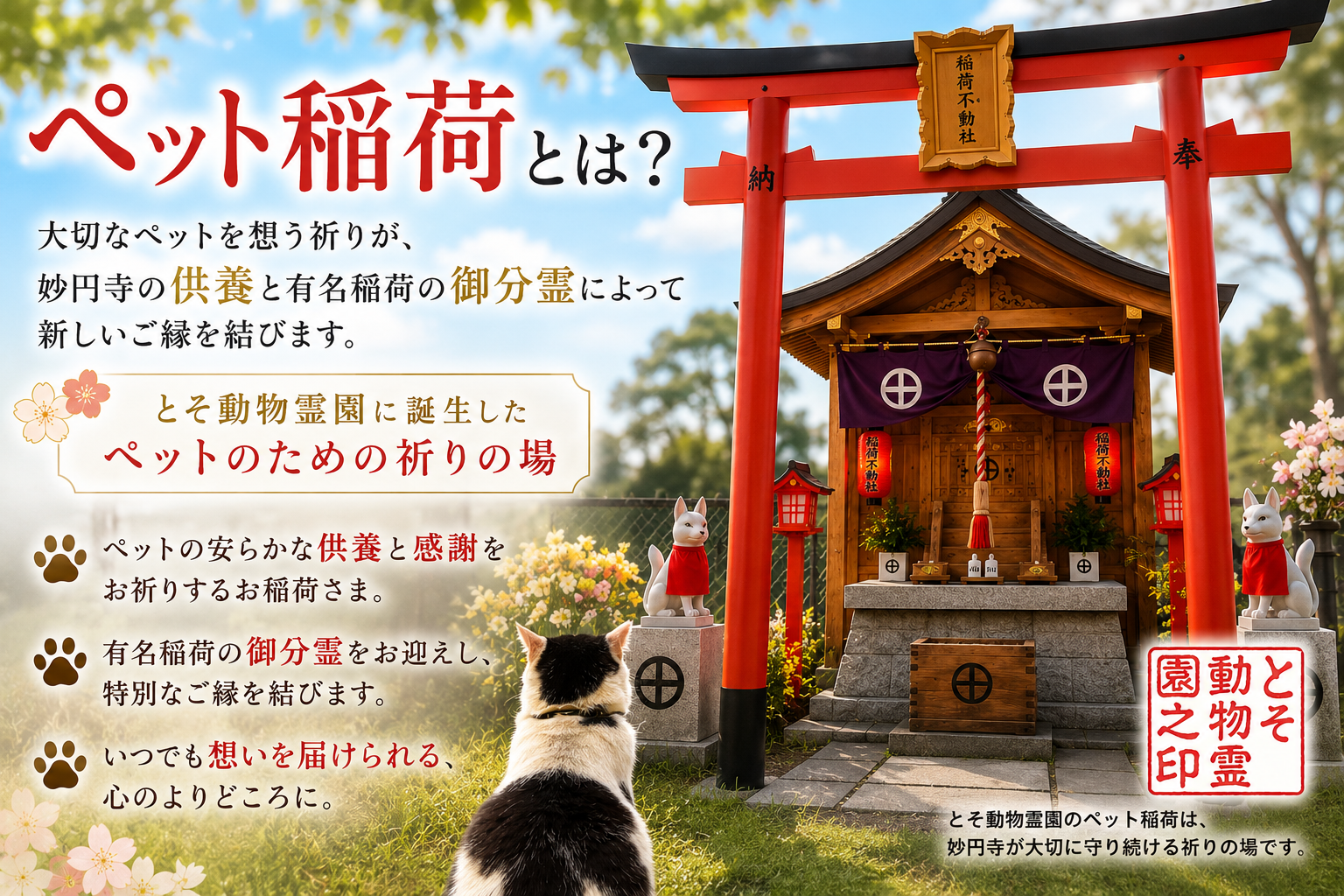㊉ ペット稲荷とは？9月・鹿児島で新しい祈りの場が誕生｜妙円寺の供養と有名稲荷の御分霊