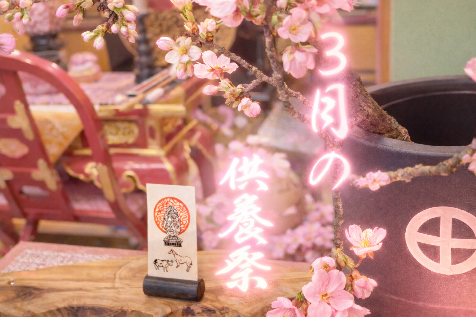 2026年3月1日(日)11時の月例ペット供養祭について…〜LIVE配信はお休みです〜